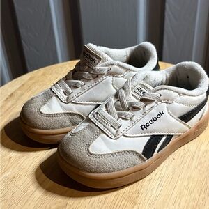 Reebok Kids Sneakers - White, Black, and Tan